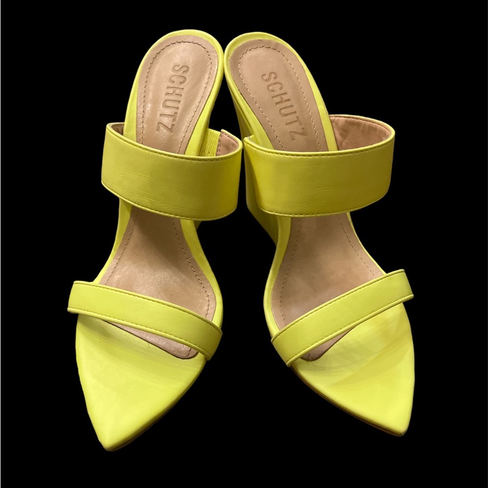 Neon Schutz shoes. sz 7